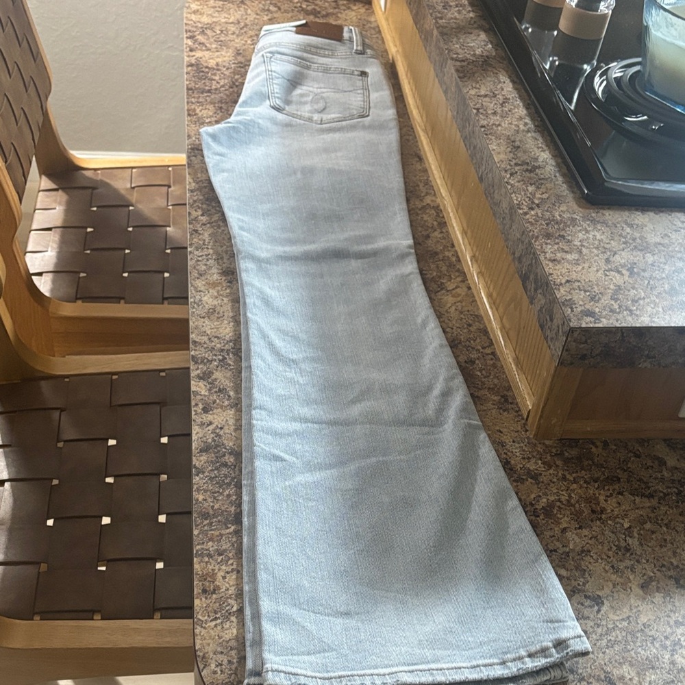 Judy Blue Soft Blue Wide Leg Jeans